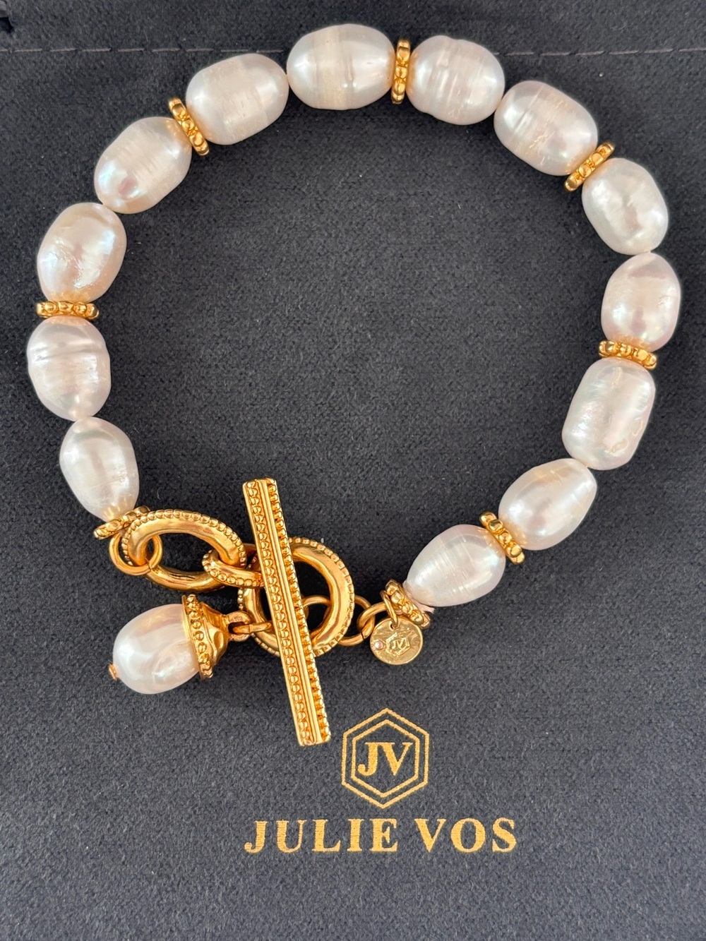 NWOT Julie Vos National Ot Pearl Bracelet